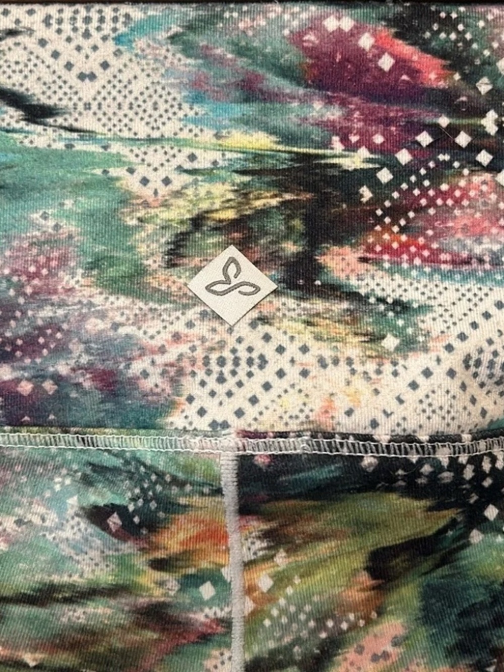 Prana Graceful Pillar Printed Yoga Leggings Activewear Athletic Size Small - Picture 7 of 8